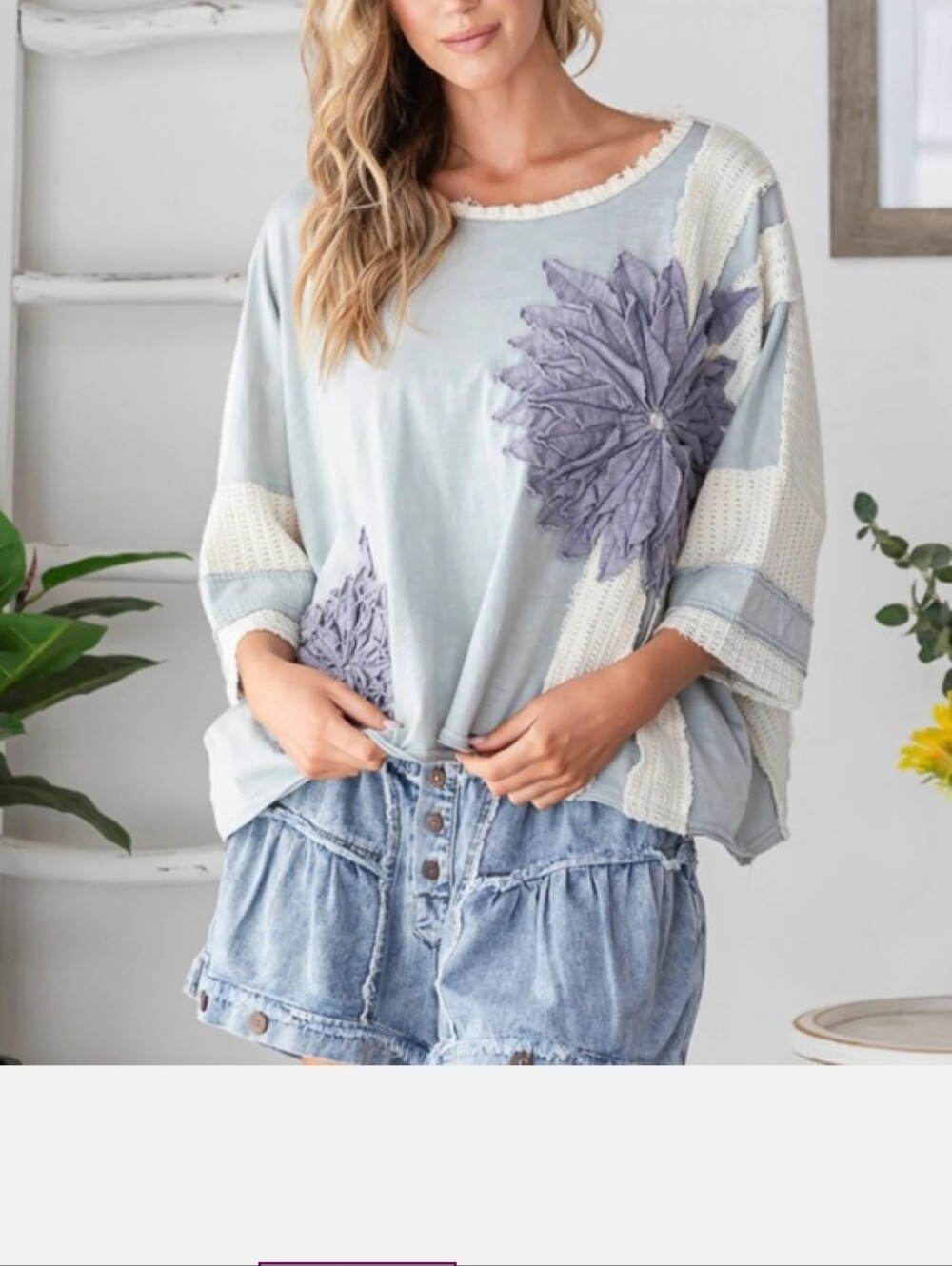 REDUCED!  NWT Oli & Hali Top - Size L - Picture 4 of 5